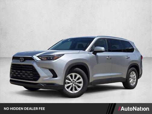 Celestial Silver Metallic 2025 Toyota Grand Highlander XLE