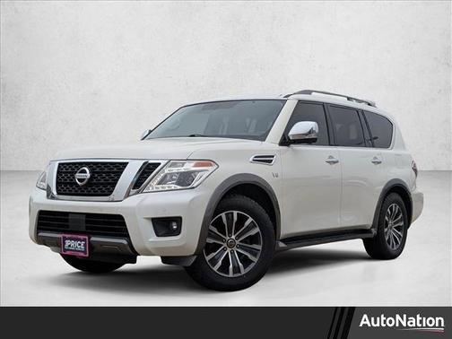 Pearl White Tricoat 2019 Nissan Armada SL