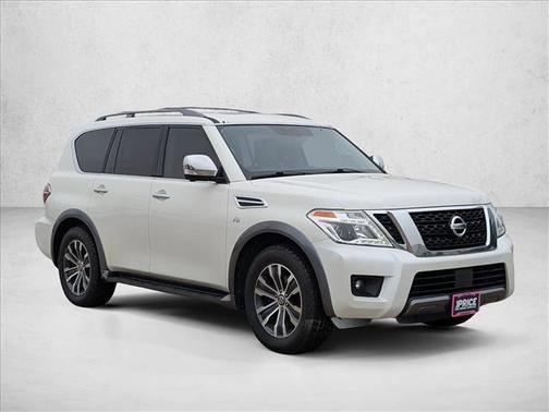 Pearl White Tricoat 2019 Nissan Armada SL