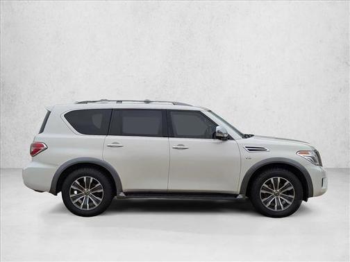 Pearl White Tricoat 2019 Nissan Armada SL