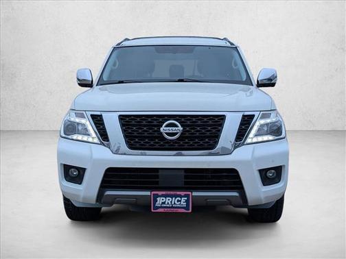 Pearl White Tricoat 2019 Nissan Armada SL