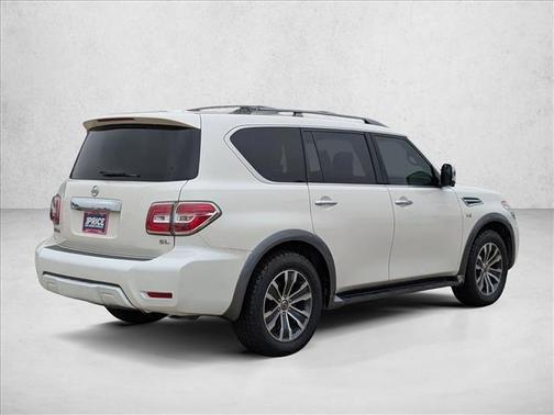 Pearl White Tricoat 2019 Nissan Armada SL