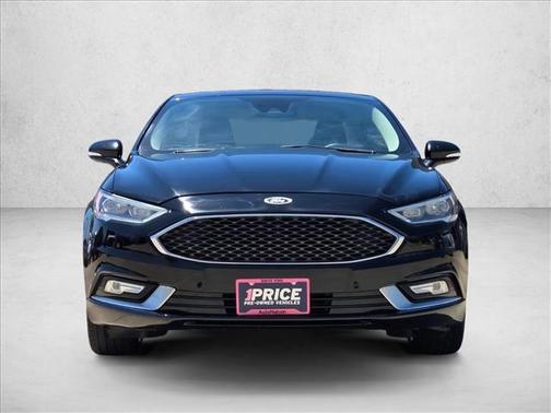 Shadow Black 2017 Ford Fusion Platinum