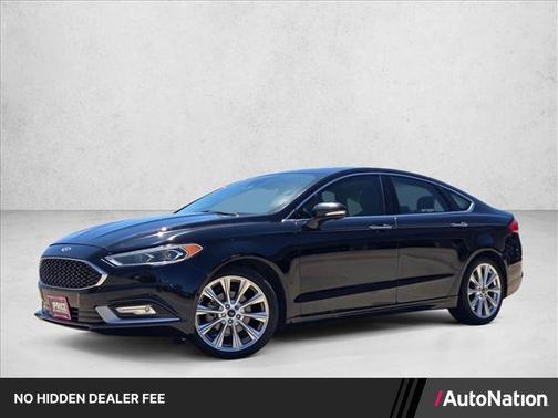 Shadow Black 2017 Ford Fusion Platinum