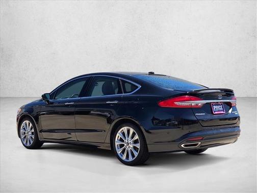 Shadow Black 2017 Ford Fusion Platinum