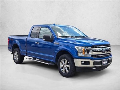 Lightning Blue 2018 Ford F-150 XLT