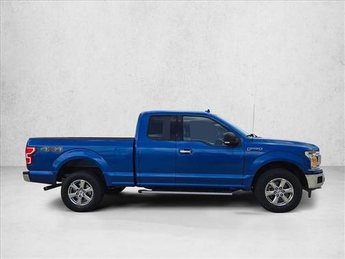 Lightning Blue 2018 Ford F-150 XLT