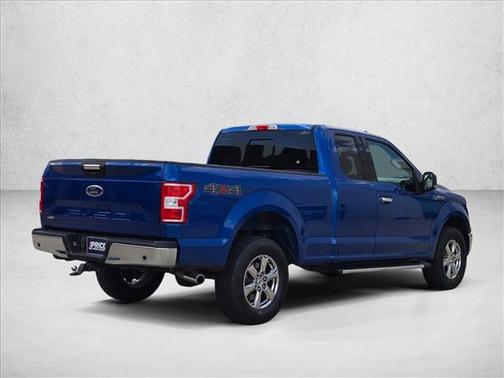 Lightning Blue 2018 Ford F-150 XLT