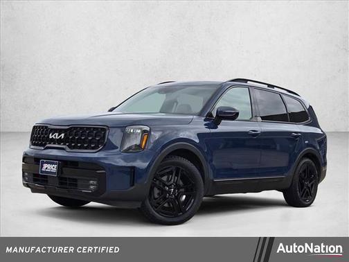 Midnight Lake Blue 2024 Kia Telluride SX X-Line
