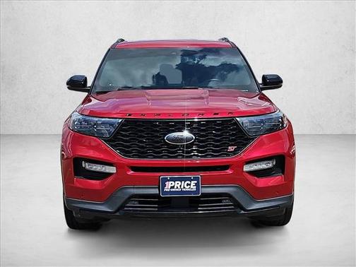 Rapid Red Metallic Tinted Clearcoat 2020 Ford Explorer ST