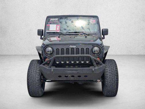 Black Clearcoat 2011 Jeep Wrangler Rubicon