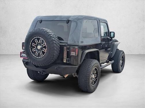 Black Clearcoat 2011 Jeep Wrangler Rubicon