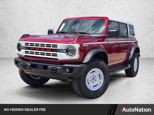Ruby Red Metallic Tinted Clearcoat 2026 Ford Bronco Heritage Edition