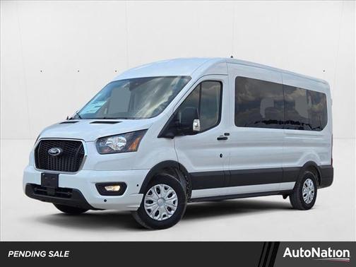 Oxford White 2025 Ford Transit-350 XLT
