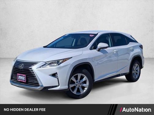 Eminent White Pearl 2017 Lexus RX 350 Base