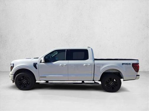 Star White Metallic Tri-Coat 2025 Ford F-150 Platinum