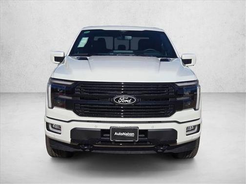 Star White Metallic Tri-Coat 2025 Ford F-150 Platinum