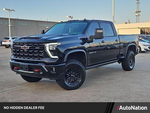Black 2025 Chevrolet Silverado 2500 4WD Crew Cab Standard Bed ZR2