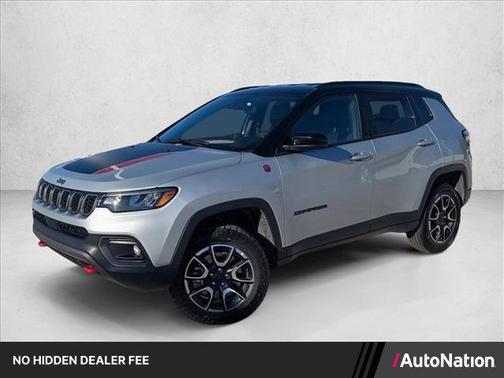 Silver Zynith Metallic Clearcoat 2024 Jeep Compass Trailhawk