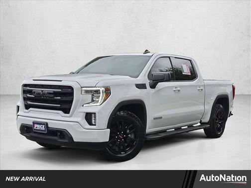 Summit White 2022 GMC Sierra 1500 Elevation