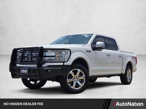 Oxford White 2018 Ford F-150 Lariat