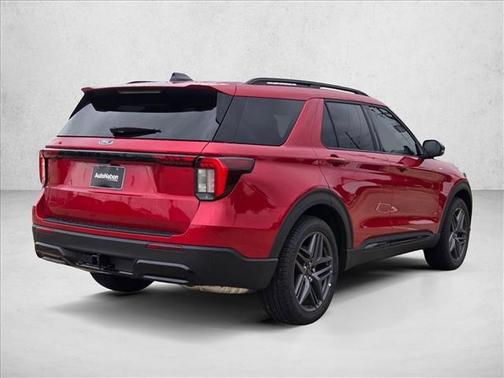 Rapid Red Metallic Tinted Clearcoat 2026 Ford Explorer ST-Line