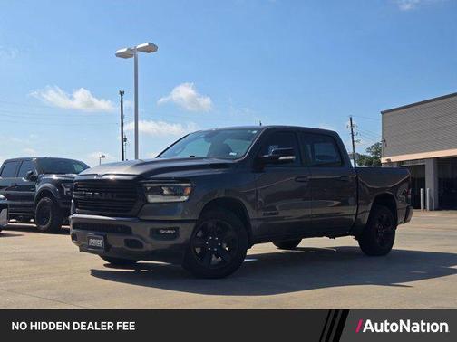 Granite Crystal Metallic Clearcoat 2021 RAM 1500 Lone Star