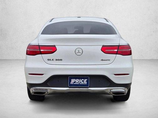 Polar White 2019 Mercedes-Benz GLC 300 4MATIC Coupe
