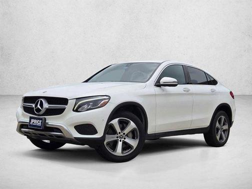 Polar White 2019 Mercedes-Benz GLC 300 4MATIC Coupe