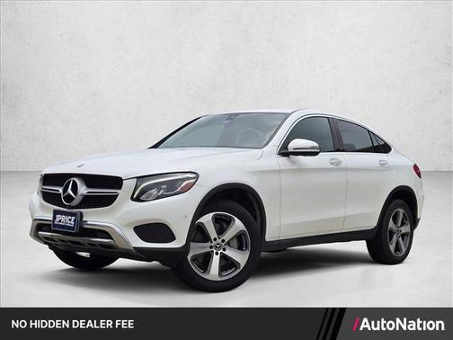 Polar White 2019 Mercedes-Benz GLC 300 4MATIC Coupe