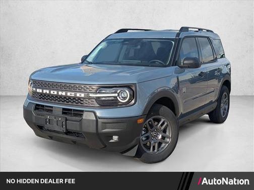 Azure Gray Metallic Tri-Coat 2025 Ford Bronco Sport Big Bend