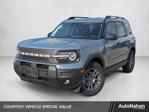 Azure Gray Metallic Tri-Coat 2025 Ford Bronco Sport Big Bend SUV