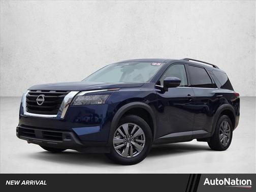 Deep Ocean Blue Pearl 2025 Nissan Pathfinder SV FWD