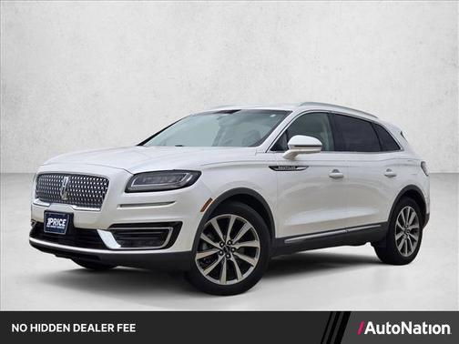 White Platinum Metallic Tri-Coat 2019 Lincoln Nautilus Select
