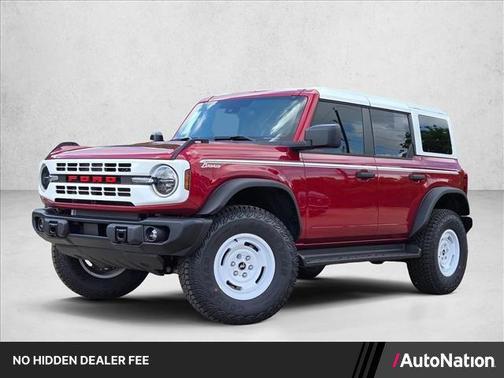 Ruby Red Metallic Tinted Clearcoat 2026 Ford Bronco Heritage Edition