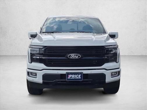 Star White Metallic Tri-Coat 2024 Ford F-150 Platinum