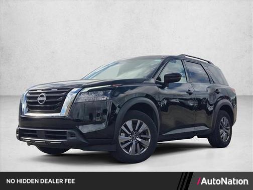 Super Black 2025 Nissan Pathfinder SV 4WD