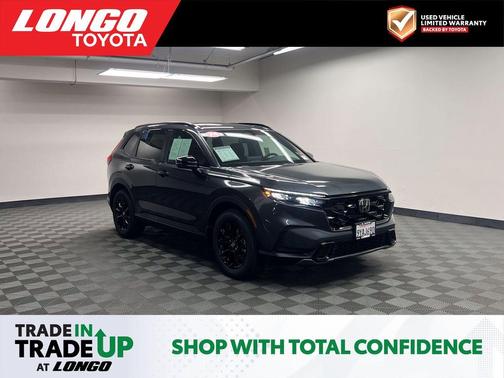Gray 2026 Honda CR-V Hybrid Sport AWD