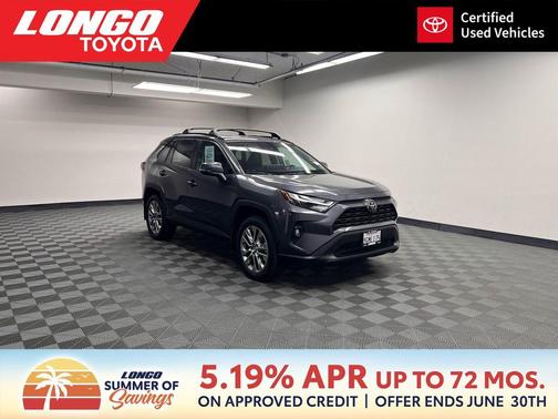 Magnetic Gray Metallic 2023 Toyota RAV4 XLE Premium