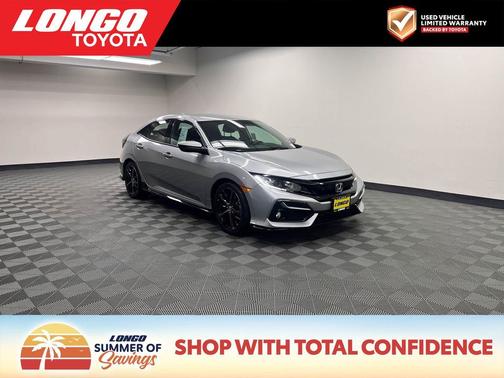 Lunar Silver Metallic 2021 Honda Civic Sport