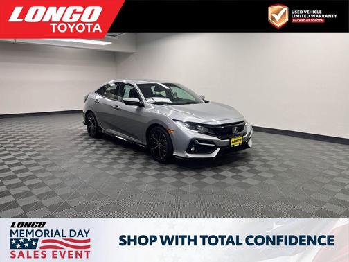 Lunar Silver Metallic 2021 Honda Civic Sport