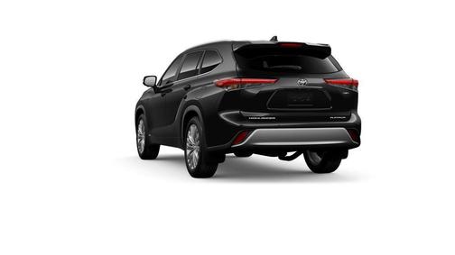 Midnight Black Metallic 2026 Toyota Highlander Hybrid Platinum