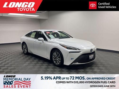 Oxygen White 2021 Toyota Mirai Base