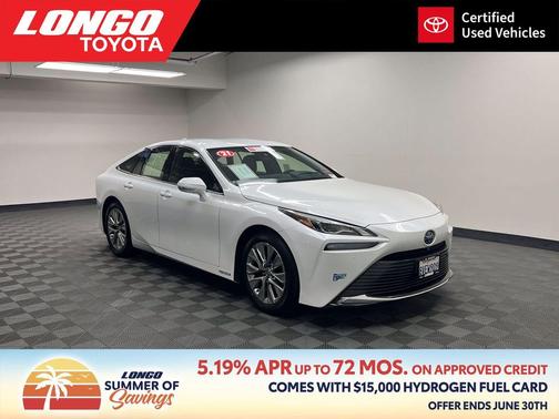 Oxygen White 2021 Toyota Mirai Base