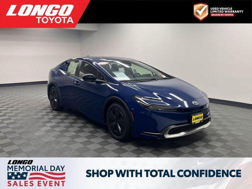 Reservoir Blue 2026 Toyota Prius Plug-In Hybrid SE