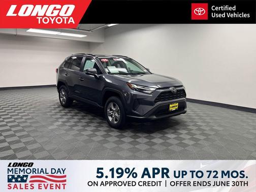 Magnetic Gray Metallic 2025 Toyota RAV4 XLE