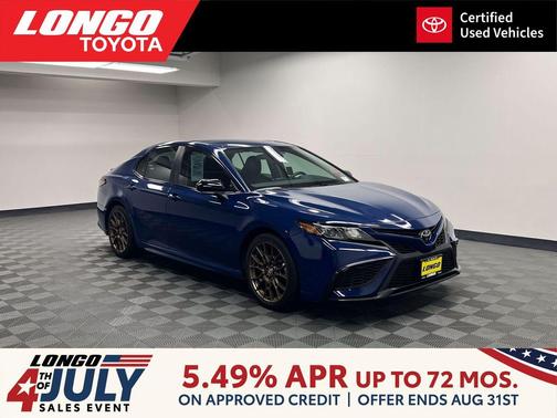 Reservoir Blue 2023 Toyota Camry SE