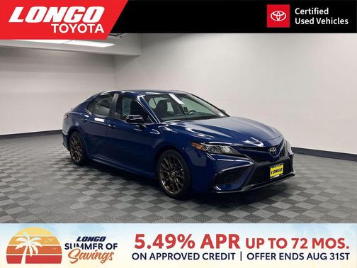 Reservoir Blue 2023 Toyota Camry SE