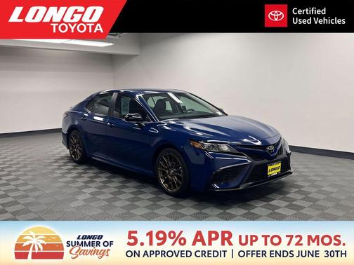 Reservoir Blue 2023 Toyota Camry SE