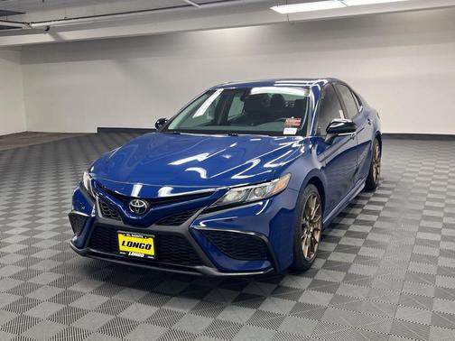 Reservoir Blue 2023 Toyota Camry SE